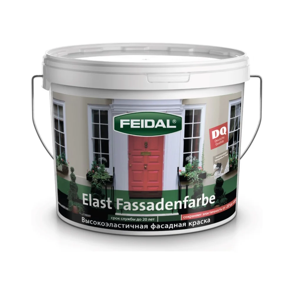 Высокоэластичная краска Feidal Elast Fassadenfarbe 20075