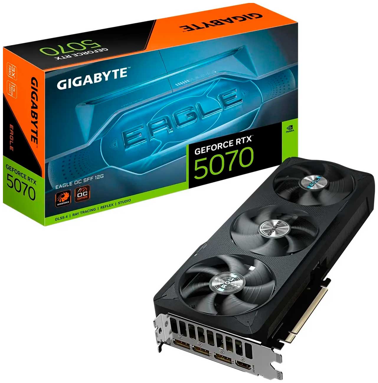 Видеокарта Gigabyte GeForce RTX 5070 EAGLE OC 12GB (GV-N5070EAGLE OC-12GD)