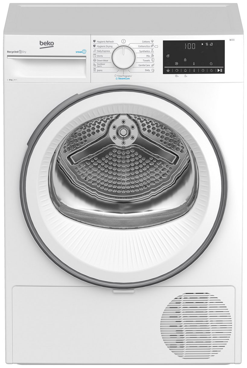 Сушильная машина с тепловым насосом Beko B3T68230