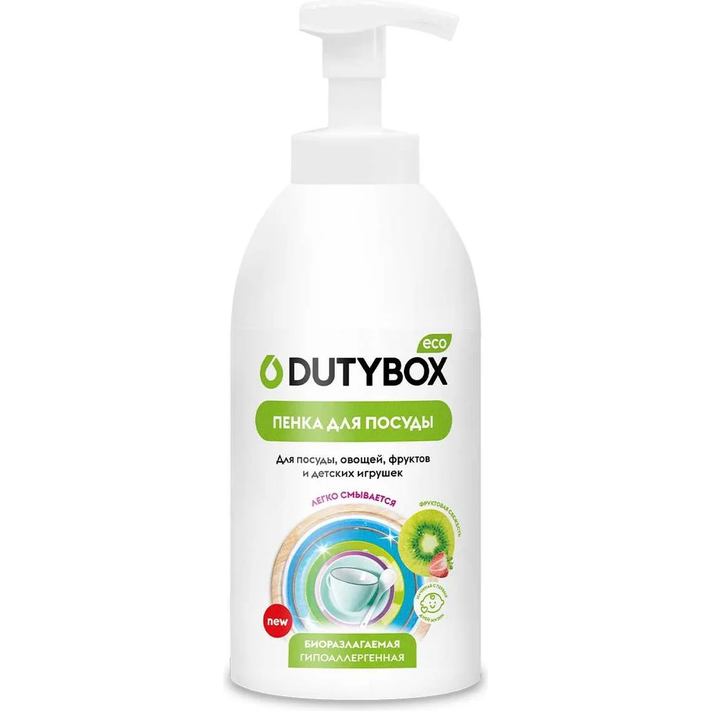 Эко пенка для мытья посуды овощей и фруктов DUTYBOX db-1210