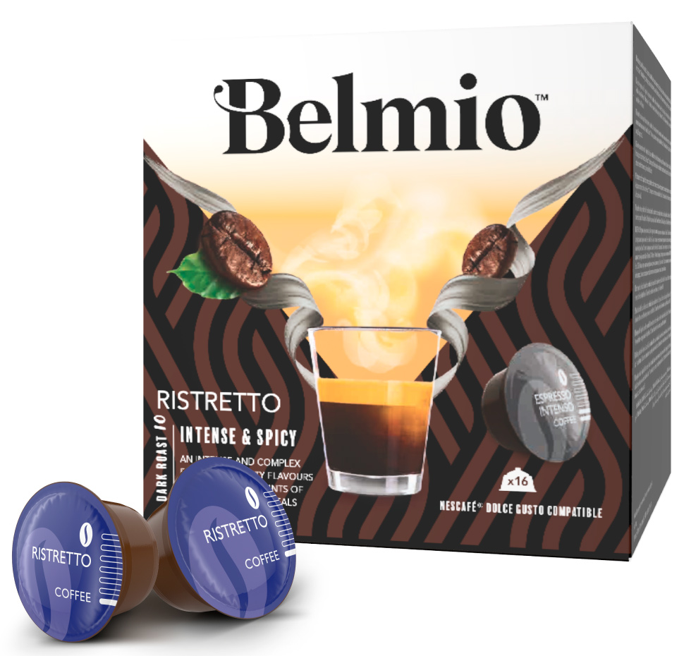 Кофе в капсулах Belmio Espresso Ristretto для системы Dolce Gusto, 16 капсул