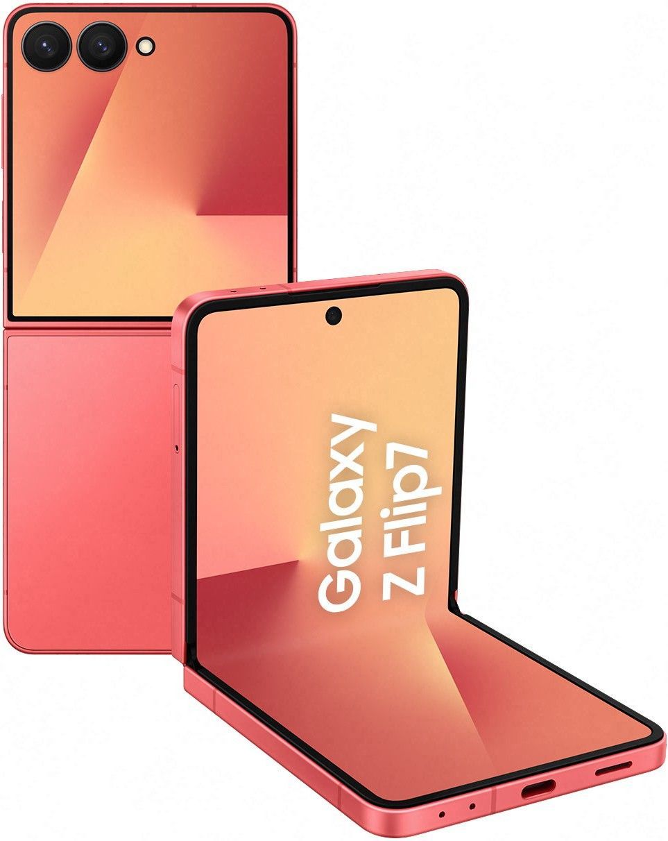 Смартфон Samsung Galaxy Z Flip7 5G 12/512GB Coralred CAU