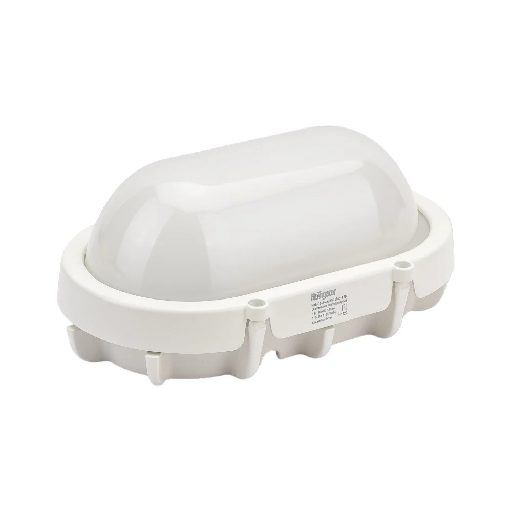 Светильник Navigator 94 828 NBL-O1-8-4K-WH-IP65-LED 4607136948280 240915
