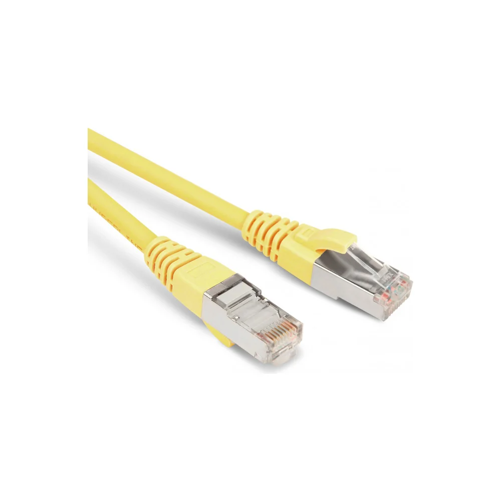 Экранированный патч-корд Hyperline PC-LPM-STP-RJ45-RJ45-C5e-1M-LSZH-YL 230090