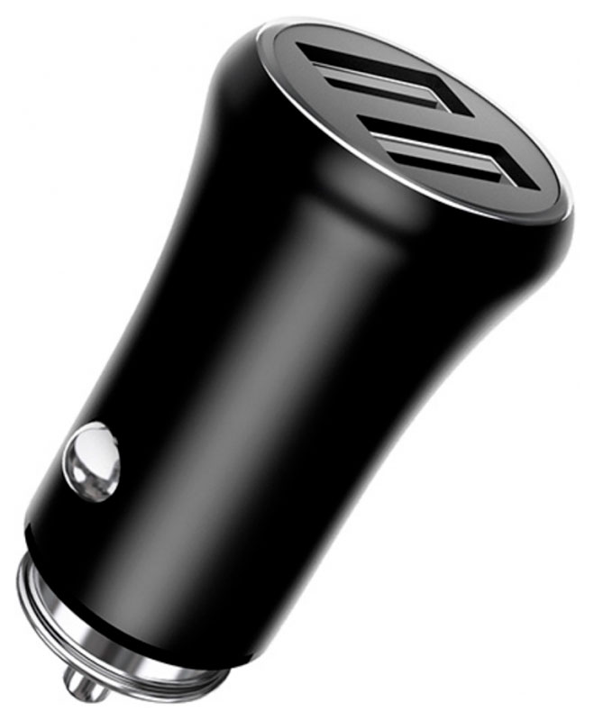 Автомобильное зарядное устройство TFN с двумя выходами USB 4.8 А, черный (TFN-CCRPD03)