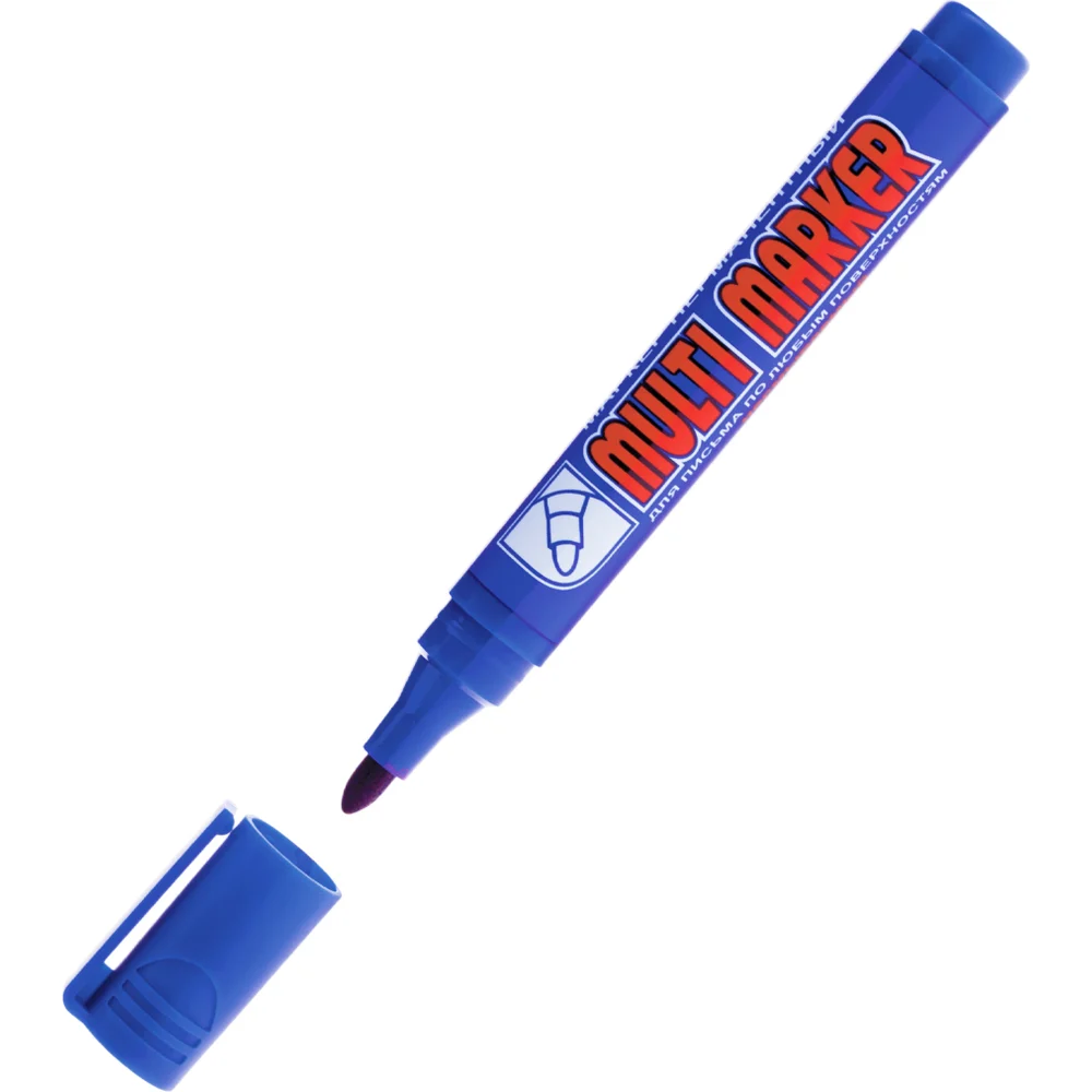 Пулевидный перманентный маркер Munhwa Crown Multi Marker CPM-800