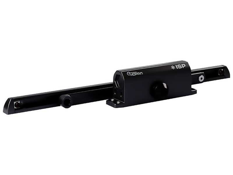 Доводчик дверной Нора-М 430 Slider ISPARUS, 40-110 кг, Черный (19006)