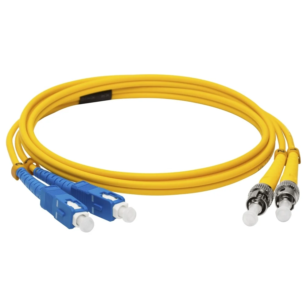 Оптический дуплексный патч-корд LANMASTER LAN-2ST-2SC/SU-2.0