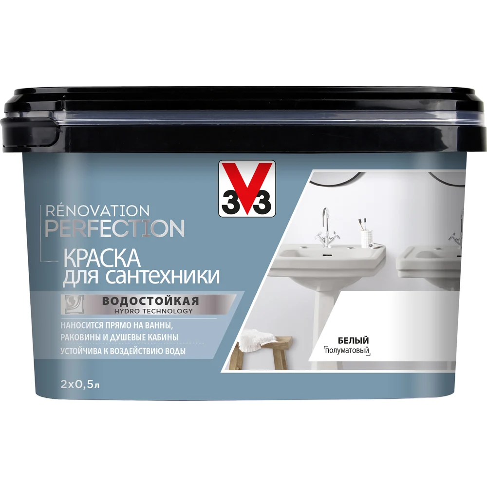 Краска для сантехники V33 RENOVATION PERFECTION 119721