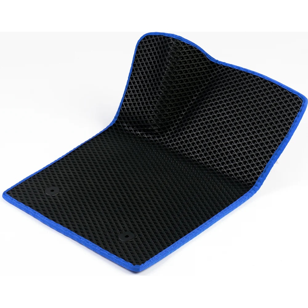 Водительский коврик для Lada X-Ray 2015-2022 (без бардачка) (Лада х рей) Vicecar 1DL49014-синий