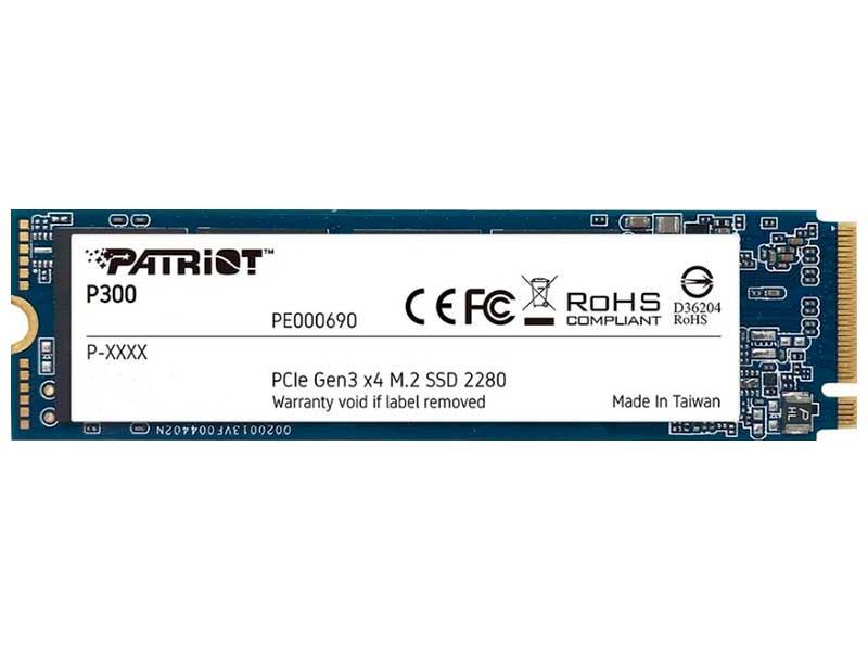 Накопитель SSD Patriot Memory M.2 P300 128 Гб PCIe P300P128GM28