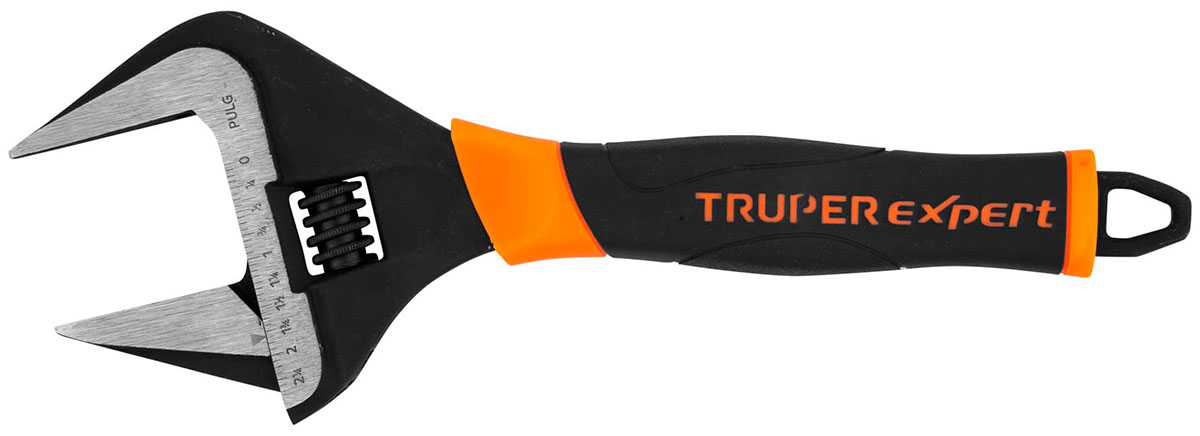 Ключ разводной Truper с узкими губками, 200 мм, PET-8XA (101034)