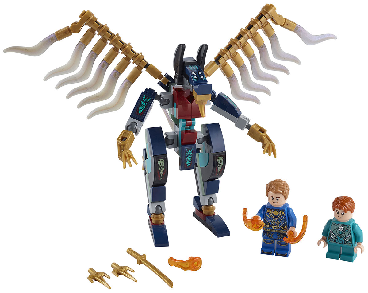 Конструктор Lego Super Heroes, Воздушное нападение Вечных (76145)