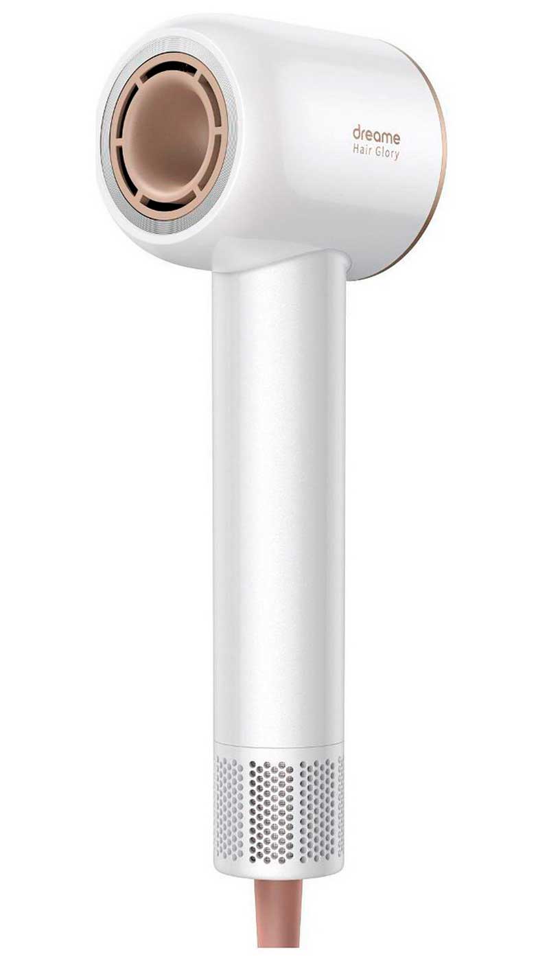 Фен Dreame Hair Glory Hair Dryer White, мощность 1600 Вт, 4 режима
