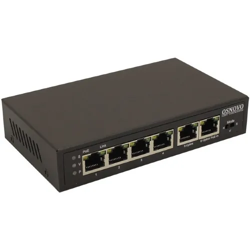 Коммутатор OSNOVO SW-20600/D, неуправляемый