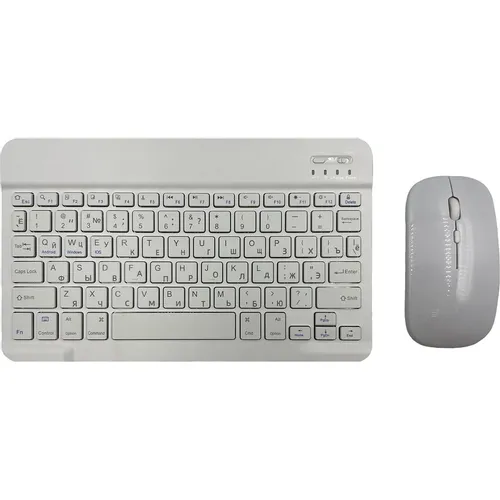 Клавиатура PALMEXX PMPKIT01-WHT, беспроводная, USB, Bluetooth/Радиоканал, механическая, с гравировкой, белый