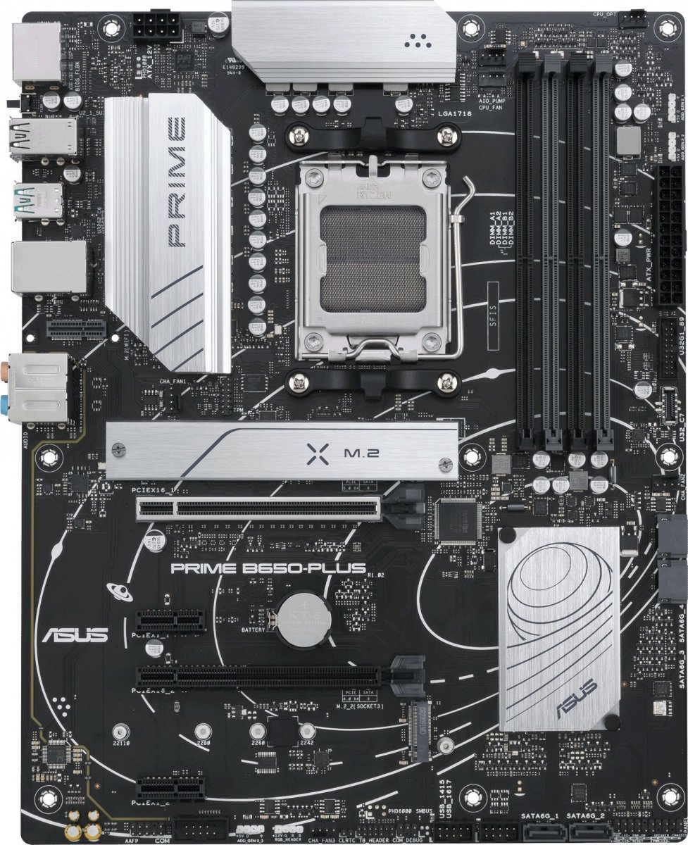 Материнская плата Asus PRIME B650-PLUS (AM5, ATX)