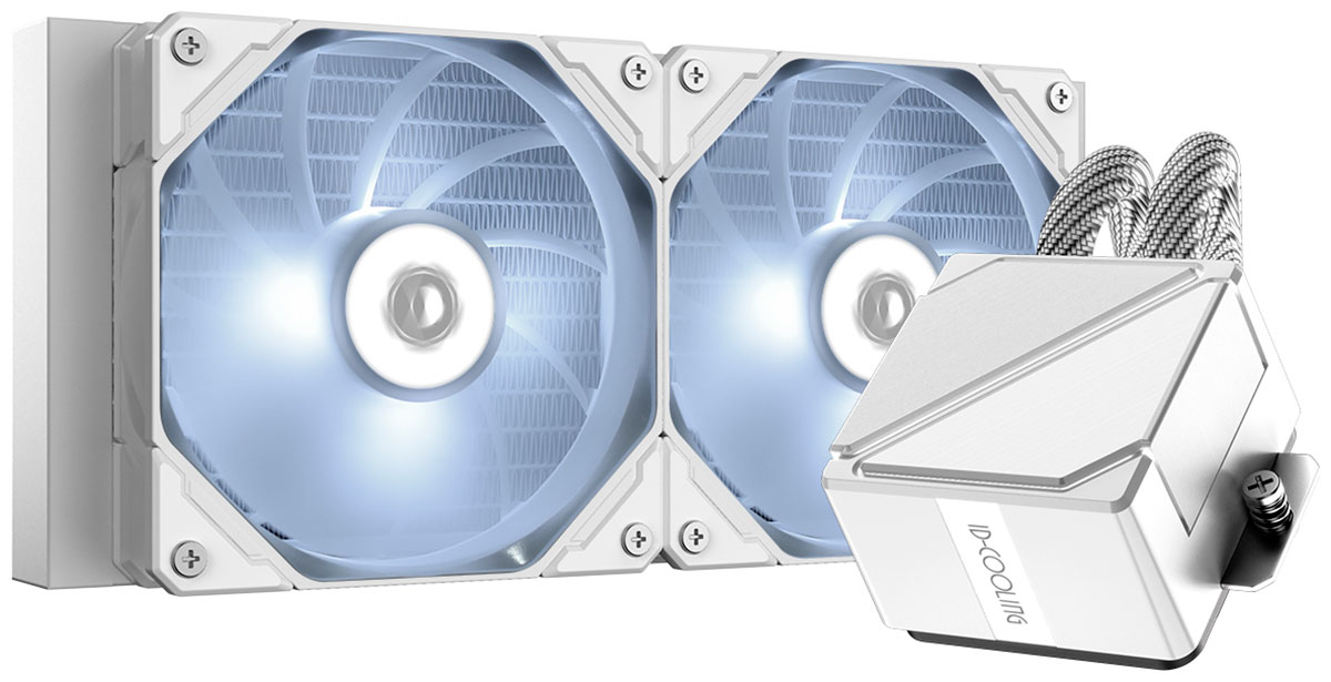 СЖО для процессоров ID-Cooling DASHFLOW 240 BASIC WHITE