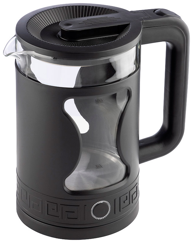 Чайник электрический Energy E-257, 1.5 л, черный (164153)
