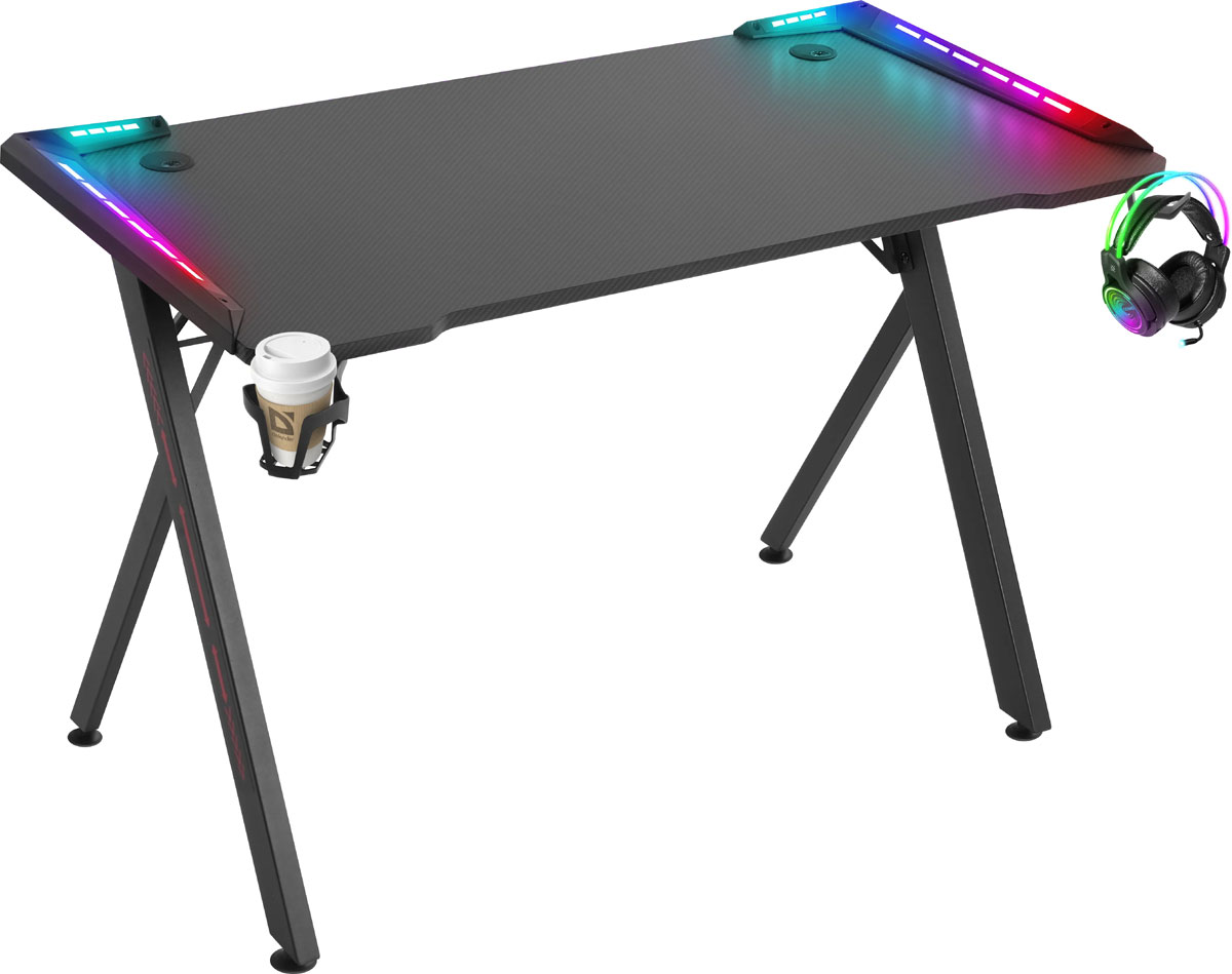 Стол компьютерный игровой Defender Extreme RGB