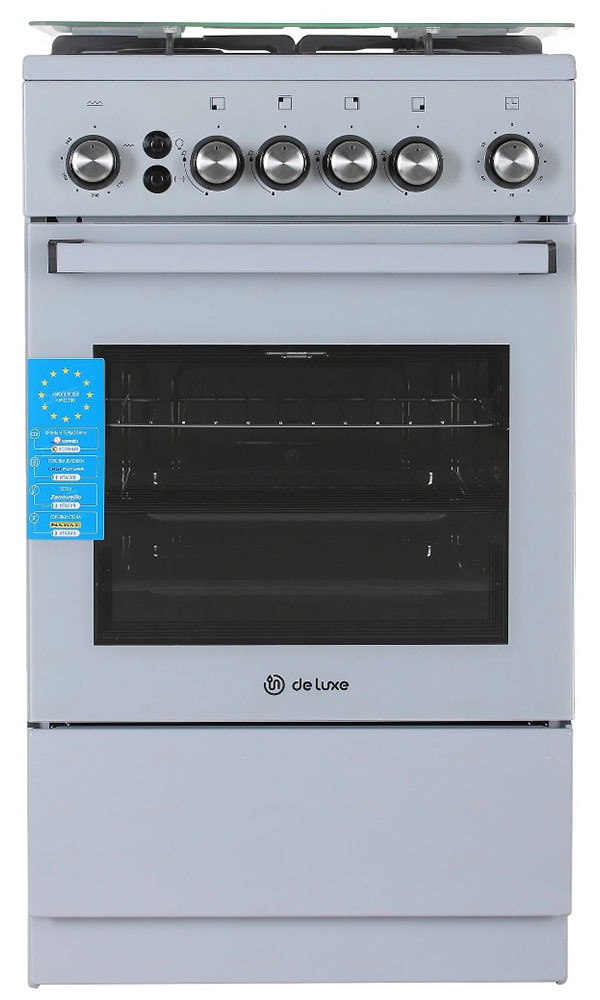 Газовая плита De luxe 5040.40г(кр) ЧР-012