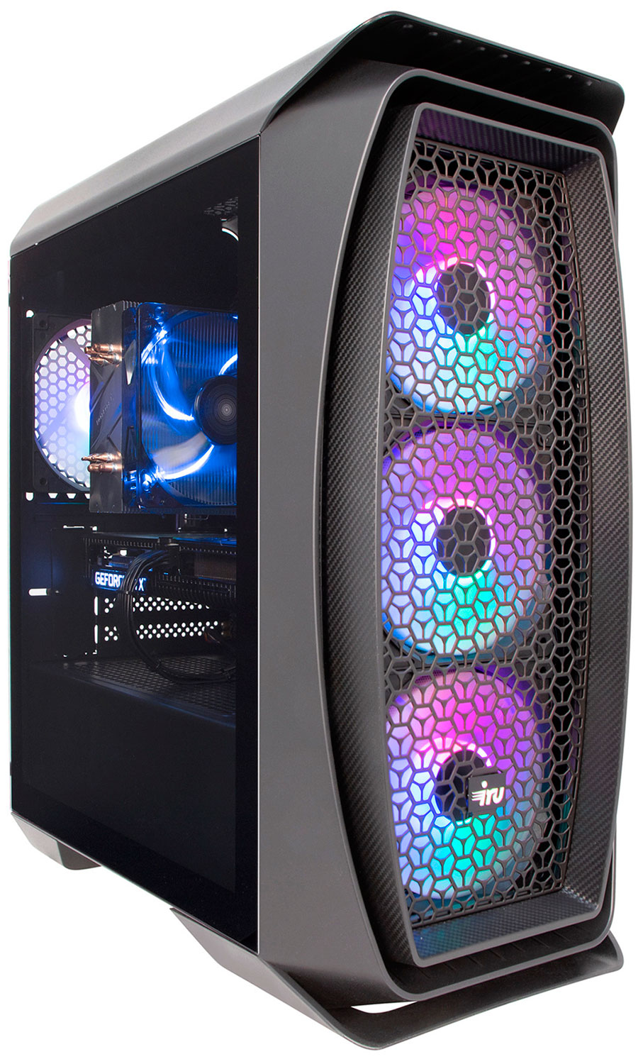 ПК iRU Game 510B5GMA MT, Ryzen 5 5600X 3.7, 32Gb, SSD1Tb, RTX4060 8Gb, FreeDOS, GbitEth, 700W, черный (2072588)