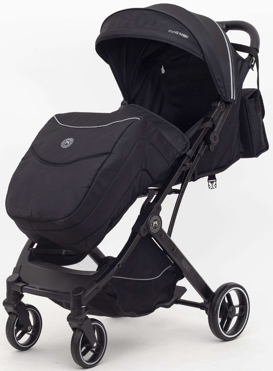Коляска Ining Baby KR322 Pro Black