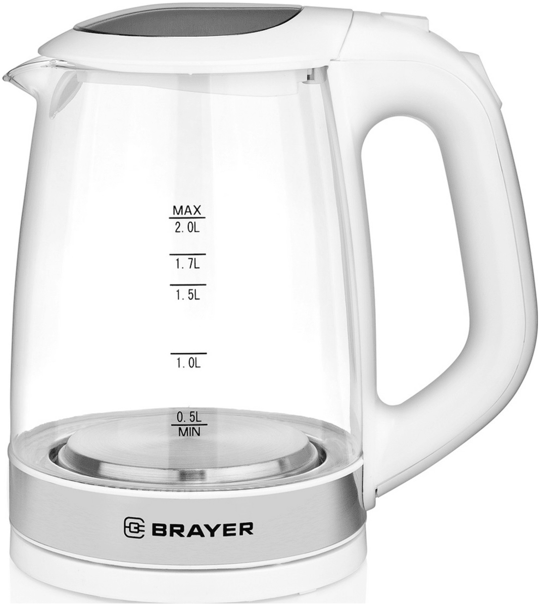 Чайник электрический Brayer 1040BR-WH