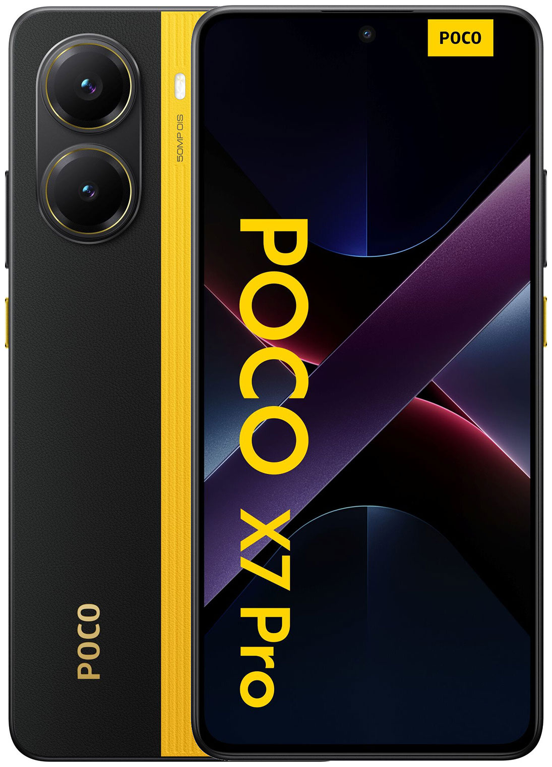 Смартфон Poco X7 Pro 12/256 GB, экран 6.67, AMOLED, HDR10, Yellow