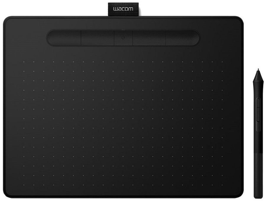 Графический планшет Wacom Intuos S (CTL-4100K-N) черный