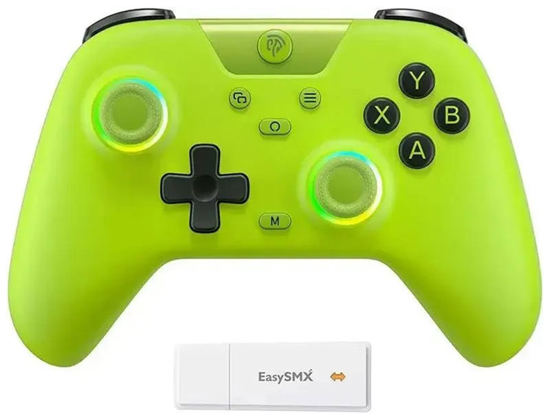 Беспроводной геймпад EasySMX X05, с RGB подсветкой, зеленый (VG-C508)