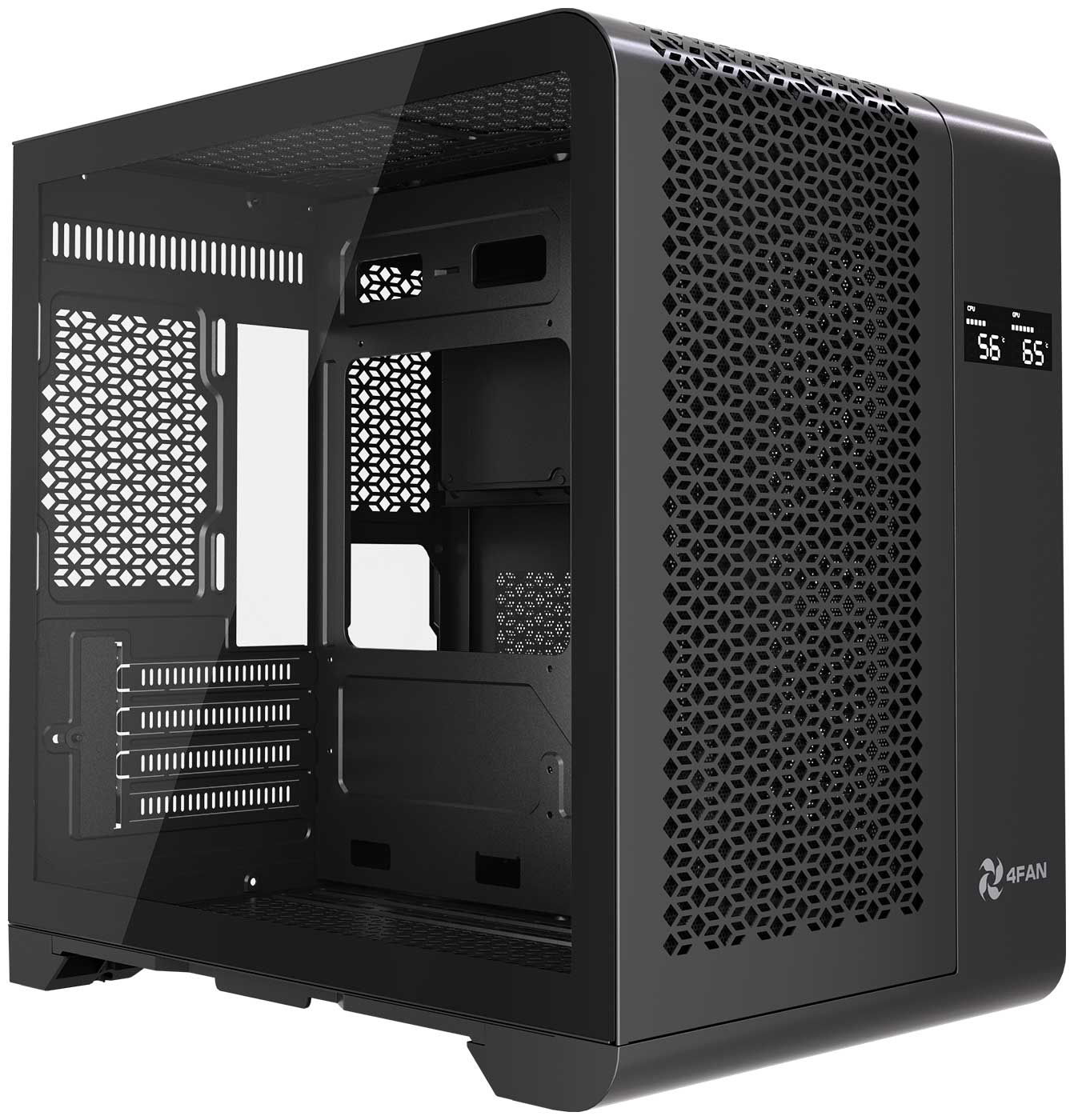 Компьютерный корпус 4FAN XZ Bit Black