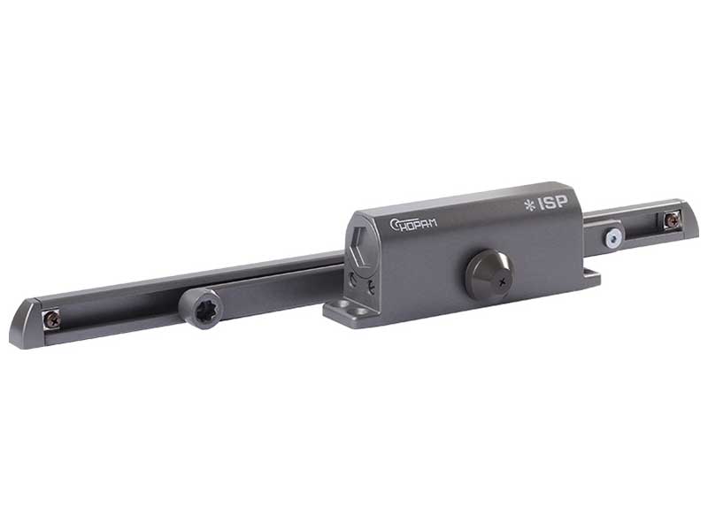 Доводчик дверной Нора-М 440 Slider ISPARUS, 70-130 кг, Графит (18780)