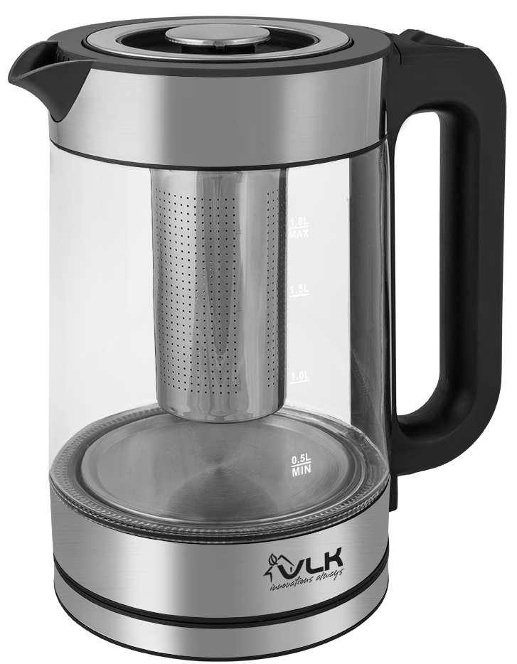 Чайник электрический VLK Siena-6565 черный/стальной