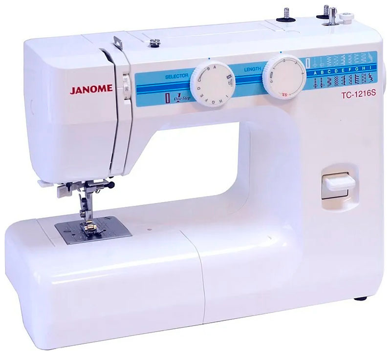 Швейная машина Janome TC-1216S белый