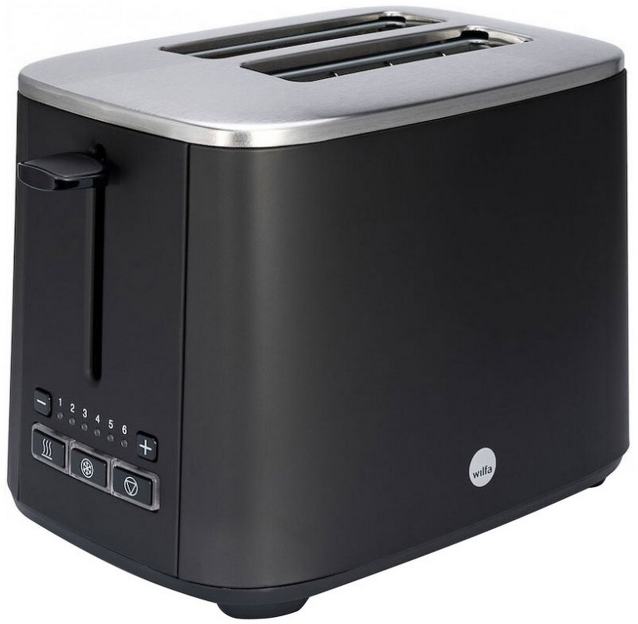 Тостер Wilfa CT-1000 MB, мощность 1000 Вт, корпус металл, черный