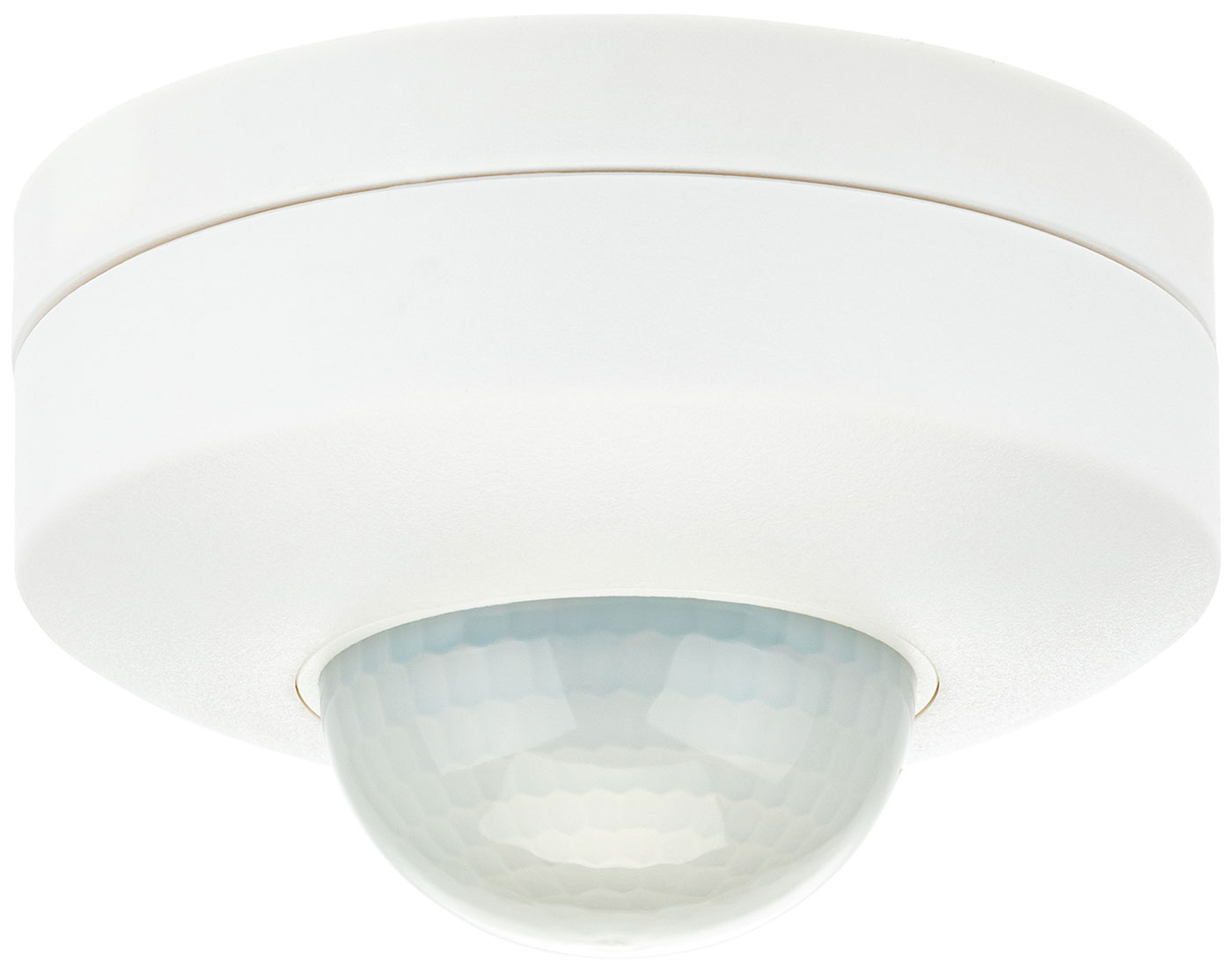 Датчик движения потолочный/накладной Duwi DDP-03, 3xdetector, 360°, 10-420 с, 12 м, 1200 Вт, IP20, белый (25814 8)