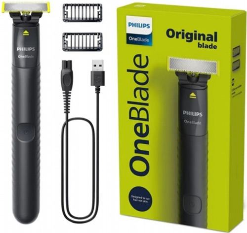 Триммер для лица и тела Philips QP1424/10 One Blade