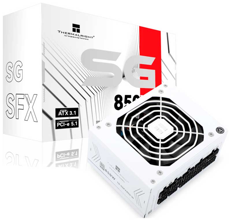 Блок питания Thermalright 850W Gold SFX 3.1 White (TR-SGFX 850W)