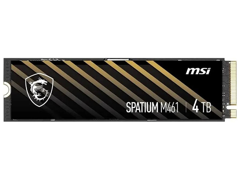 SSD накопитель MSI M.2 SPATIUM M461 4000 Гб PCIe 4.0 3D NAND (S78-440R030-P83)