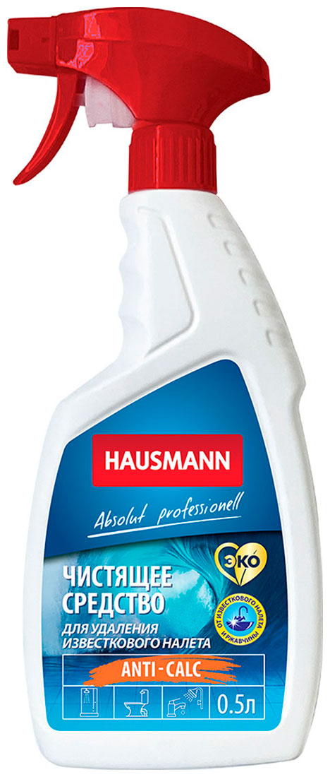 Чистящее средство  Hausmann для удаления известкового налета 0,5л (HM-CH-03 001)