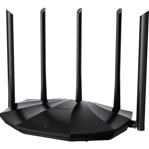 Wi-Fi роутер TENDA TX2 Pro, Wi-Fi 6, AX1500, 2.4/5ГГц, 3 LAN, черный