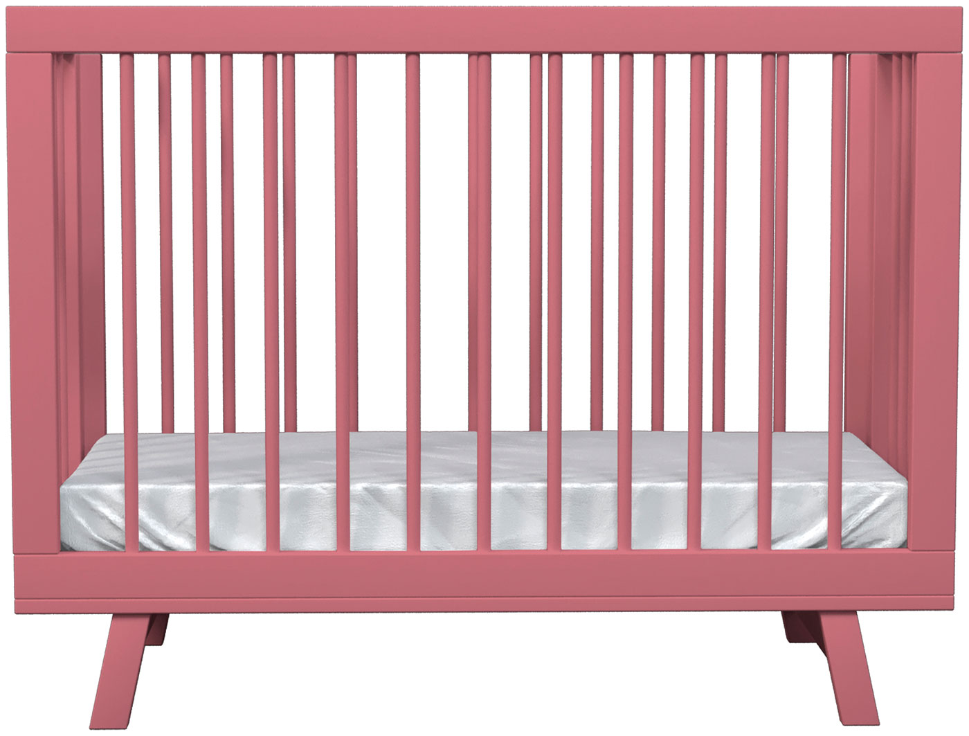 Кроватка для новорожденного Lillaland Lilla Aria Antique Pink