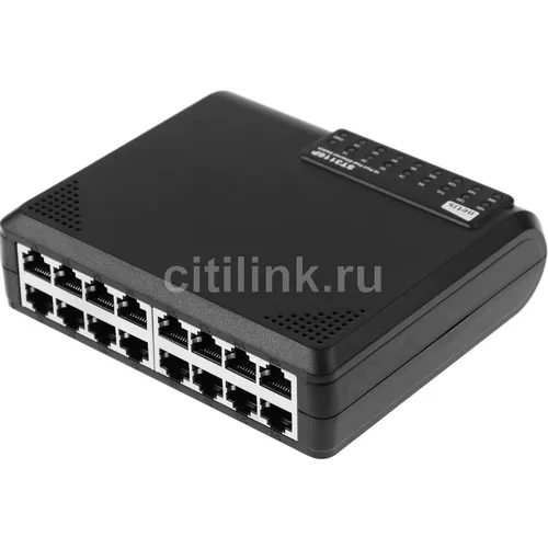 Коммутатор Netis ST3116P, неуправляемый