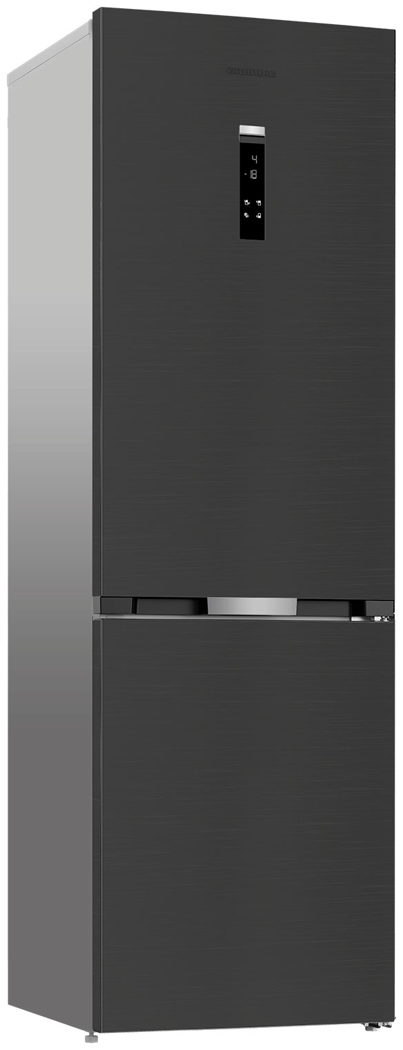 Двухкамерный холодильник Grundig GKPN66930FXD, инверторный, серебристый