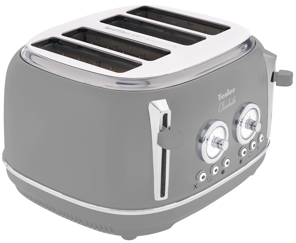 Тостер Tesler TT-445 GREY
