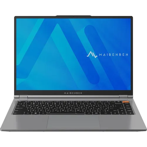 Ноутбук MAIBENBEN P15B-R576UM, 15.3", IPS, AMD Ryzen 5 7640HS 4.3ГГц, 6-ядерный, 16ГБ DDR5, 512ГБ SSD, AMD Radeon 760M, Windows 11 Home, серый [p15b-r576umf1shgre0]