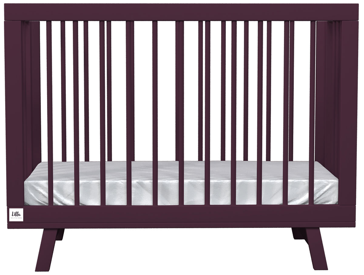 Кроватка для новорожденного Lillaland Lilla Aria Italian Plum