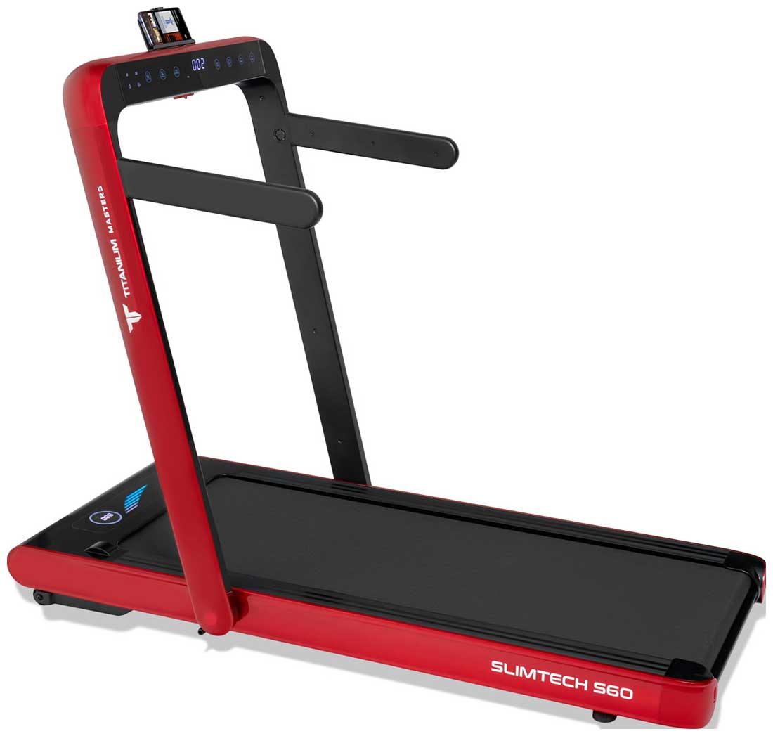 Беговая дорожка Titanium Masters Slimtech S60, красная