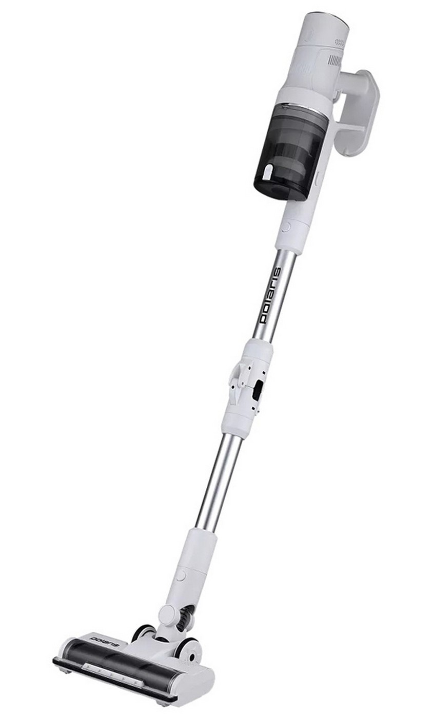 Пылесос портативный Polaris PVCS 4010 FusionPRO, влажная и сухая уборка, белый